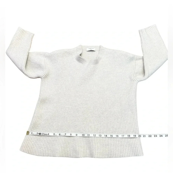 Babaton, Weatherford Sweater, Merino Wool, Small, Off-White ❄️ - Picture 6 of 12